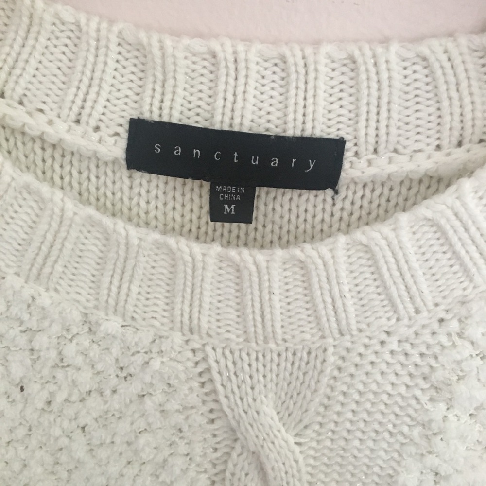 Sanctuary Snuggle-texture Cable Knit Sweater - Picture 5 of 7